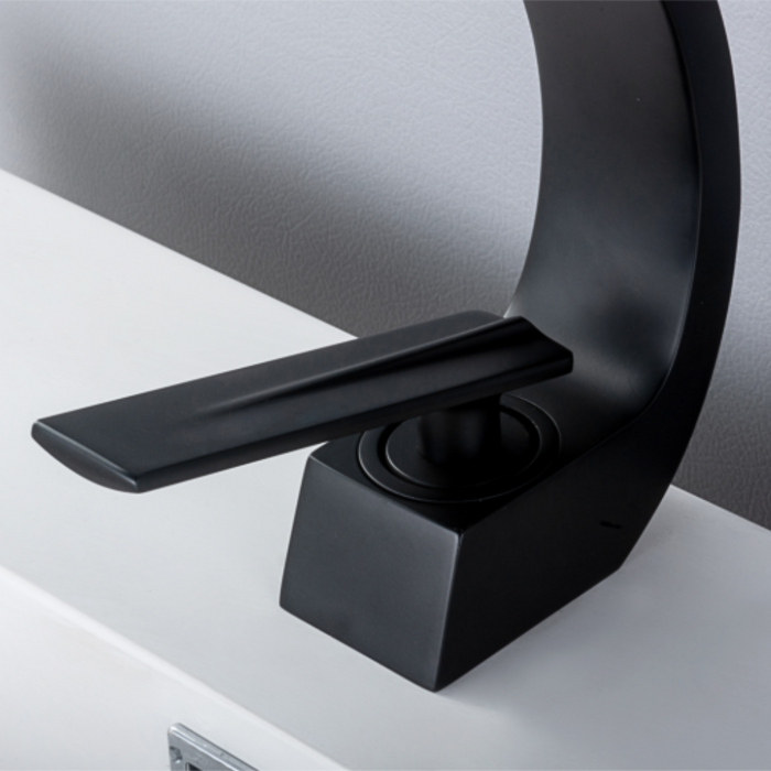 Veld Oil-Rubbed Black Faucet – Rustic Look, With Drain