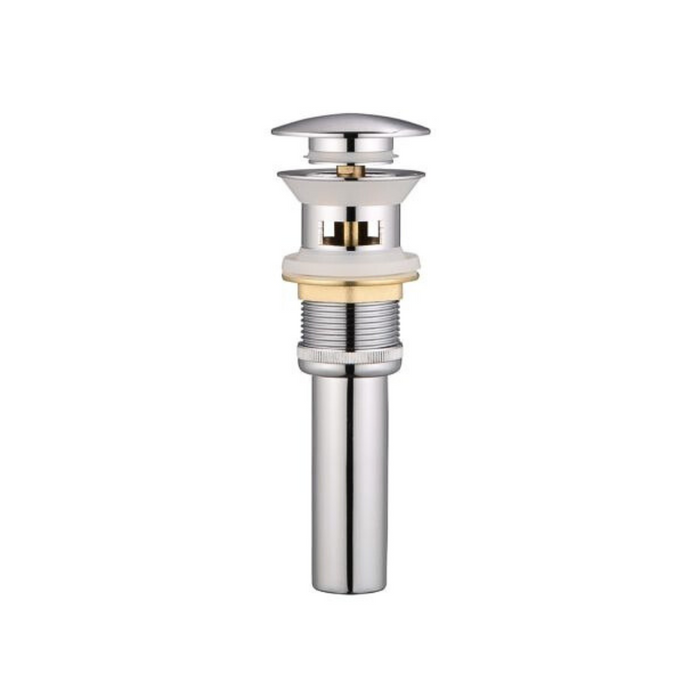 Crenel Brass Vanity Faucet Set Chrome Classic UPC w/ Drain