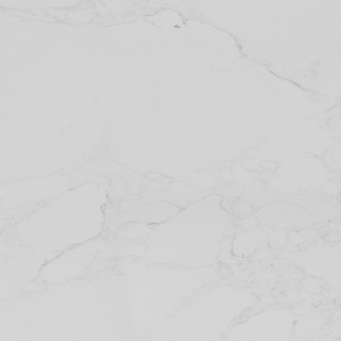 Felicia 36" Grey Oak Bathroom Vanity with White Artificial Stone Top – Modern Single Sink with 2 Drawers