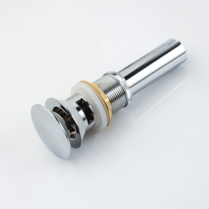 Kallum UPC Brass Bathroom Faucet Chrome Supreme w/ Drain