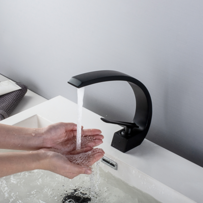 Veld Oil-Rubbed Black Faucet – Rustic Look, With Drain