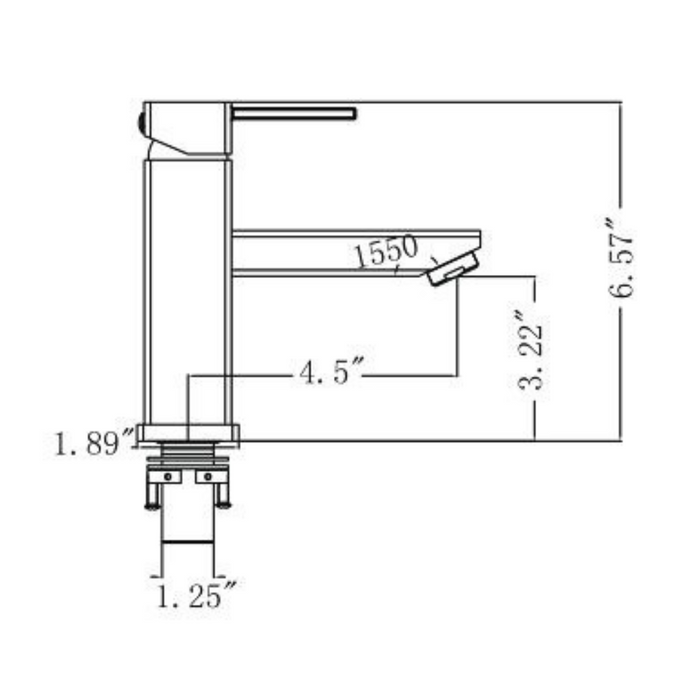 UPC Certified Fenlyn Oil-Rubbed Faucet – Dual Handle, Drain Included