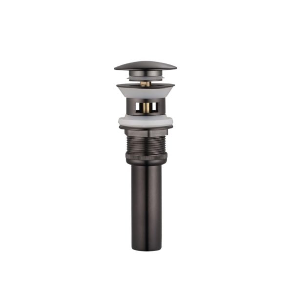 UPC Zivah Faucet – Widespread Oil-Rubbed Look, With Drain
