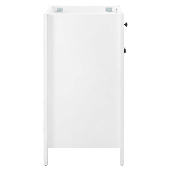 24 Inch Althorn Bathroom Vanity Cabinet Wood MDF White Finish Cabinet Only Sink Not Included