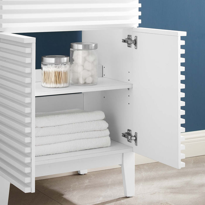 24-Inch Saxton Bathroom Vanity Cabinet – Sink Not Included