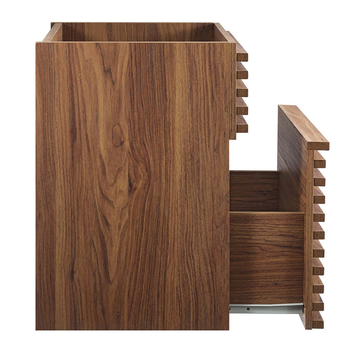18-Inch Anita Wall-Mounted Wood Bathroom Vanity – Render Series, Space-Saving Cabinet