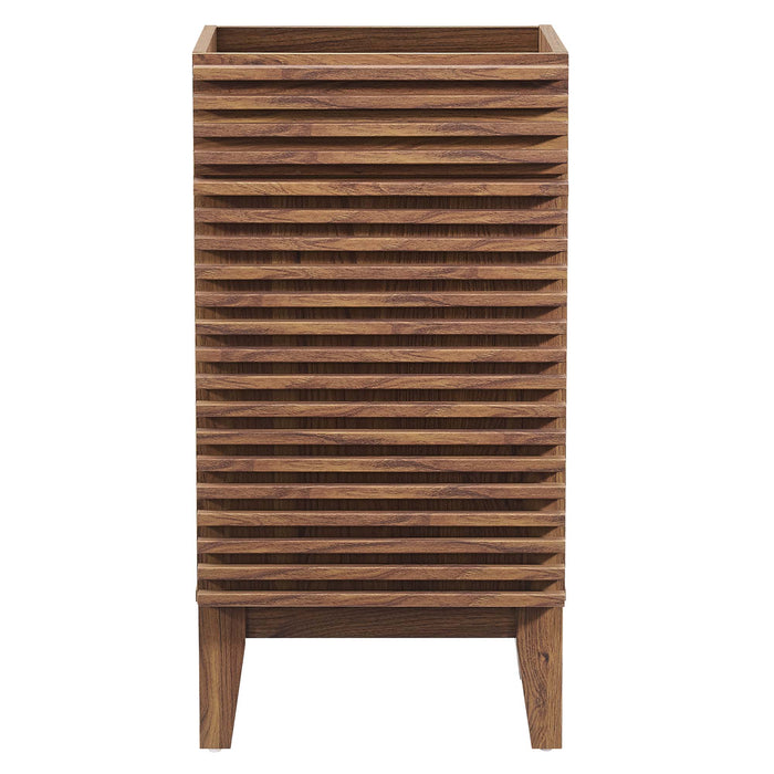 18-Inch Erik Modern Vanity Cabinet – Small Space Solution, Sink Not Included