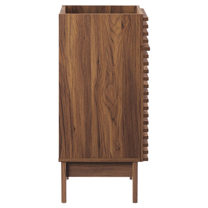 18-Inch Erik Modern Vanity Cabinet – Small Space Solution, Sink Not Included