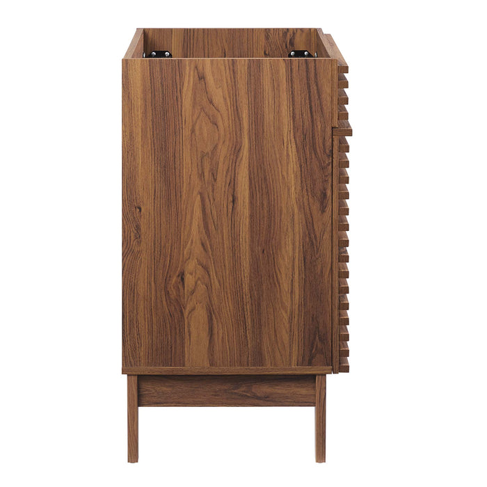 30 Inch Reuben Engineered Wood Bathroom Cabinet – Retro Look, Sink Basin Not Included