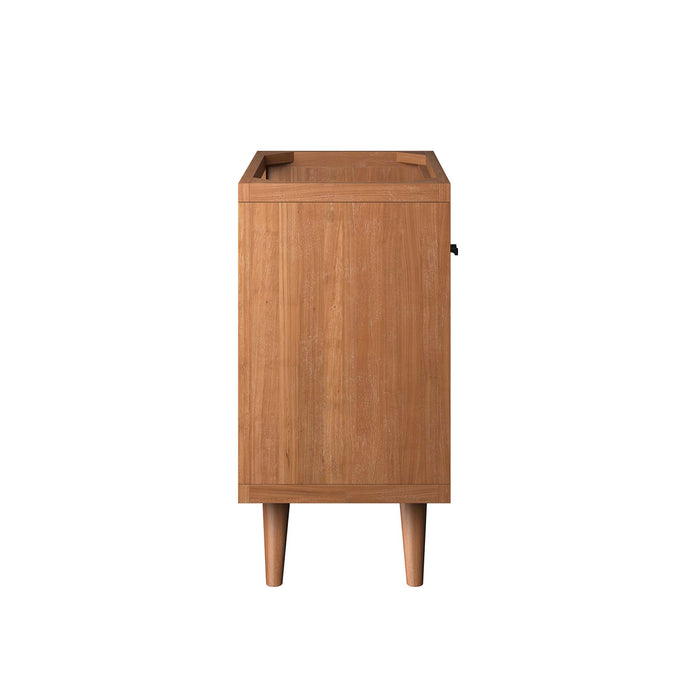24-Inch Angelea Freestanding Vanity Cabinet – Modern Teak Wood Design Without Sink by Modway