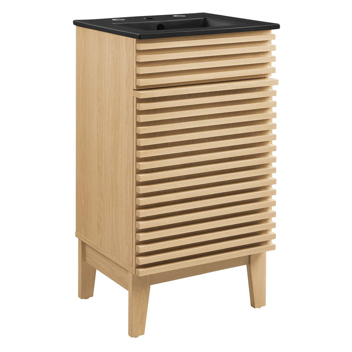 18-Inch Anderson Bathroom Cabinet – Vanity with Soft-Close Storage