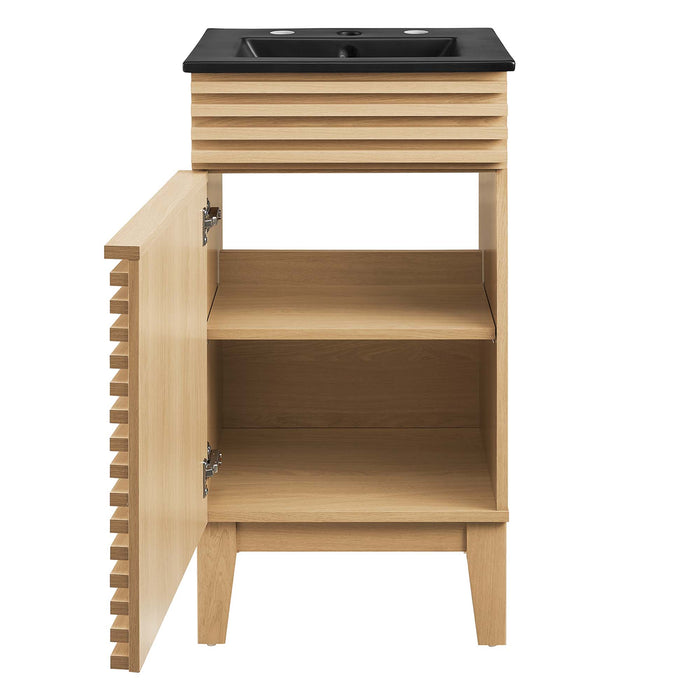 18-Inch Anderson Bathroom Cabinet – Vanity with Soft-Close Storage