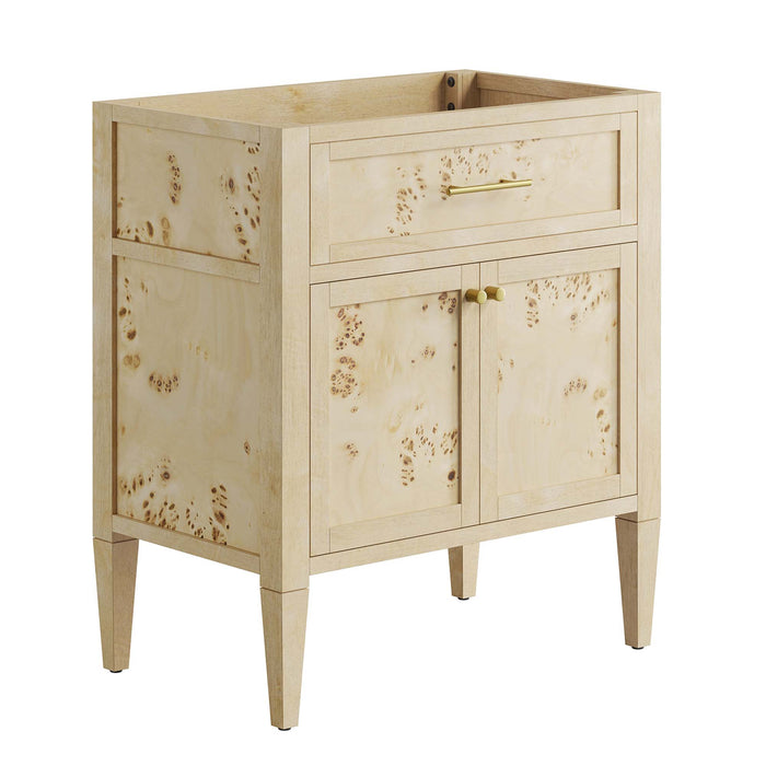30-Inch Yance Bathroom Vanity Cabinet – Compact Wood Base by Modway (Sink Not Included)