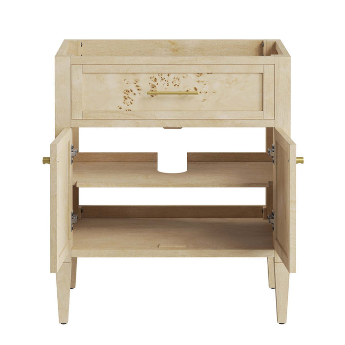 30-Inch Yance Bathroom Vanity Cabinet – Compact Wood Base by Modway (Sink Not Included)