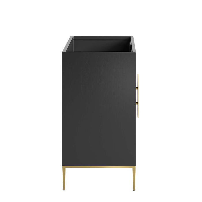 36-Inch Ciara Vanity Cabinet Only – Modern Wood Bathroom Base, No Basin Included