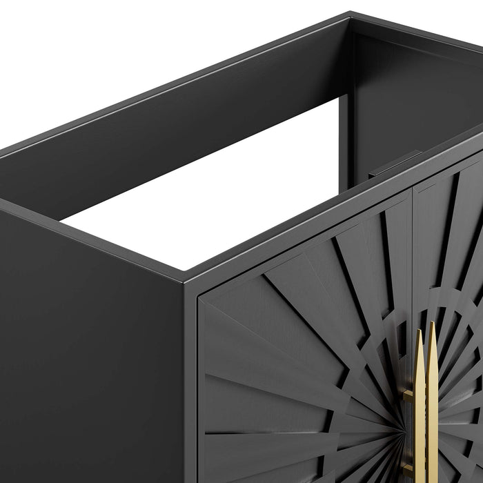 36-Inch Ciara Vanity Cabinet Only – Modern Wood Bathroom Base, No Basin Included
