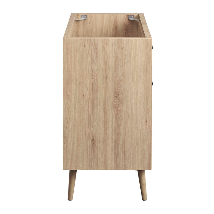 36-Inch Rita Vanity Cabinet – Solid Wood Bath Cabinet with Contemporary Style & Sink Not Included