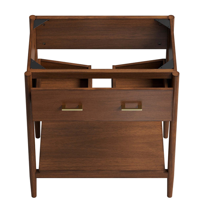 30-Inch Keswick Bathroom Cabinet – Minimalist Look with Sink Compatible