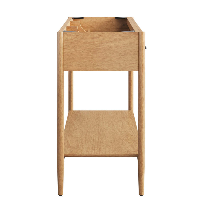 48-Inch Laminate Roanoke Vanity Cabinet – Minimalist Design, Storage Space