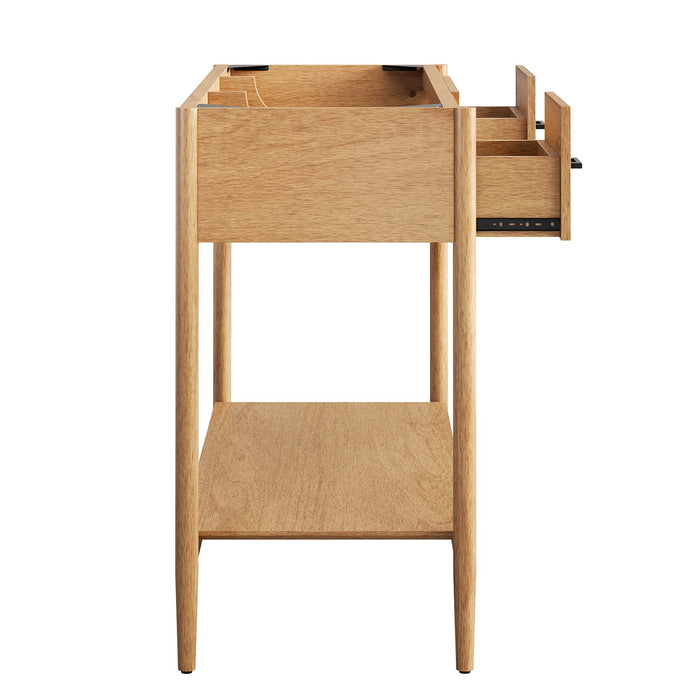 48-Inch Laminate Roanoke Vanity Cabinet – Minimalist Design, Storage Space