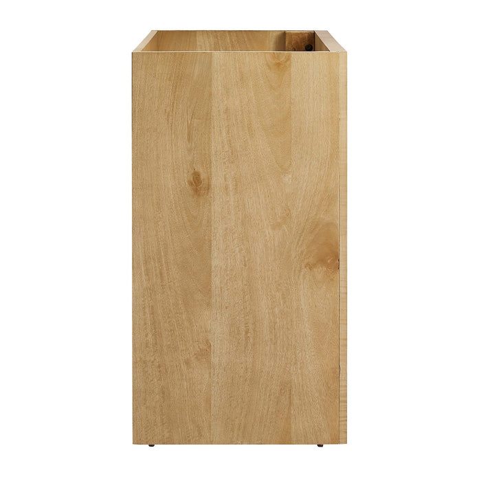 36-Inch Hartley Vanity Cabinet – Freestanding Wood Frame for Custom Sink (No Basin Included)