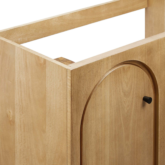 36-Inch Hartley Vanity Cabinet – Freestanding Wood Frame for Custom Sink (No Basin Included)