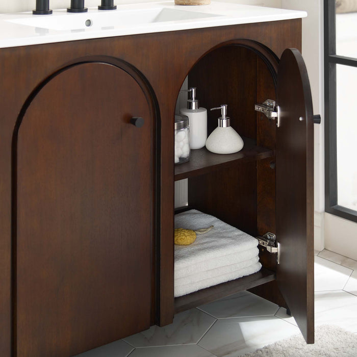 36-Inch Ralston Bathroom Vanity Cabinet – Modern Wood Construction, Sink Not Included
