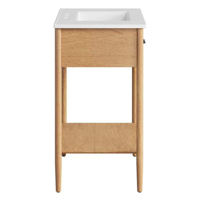 30-Inch Libra MDF Bathroom Vanity – Modern Look with Hidden Storage