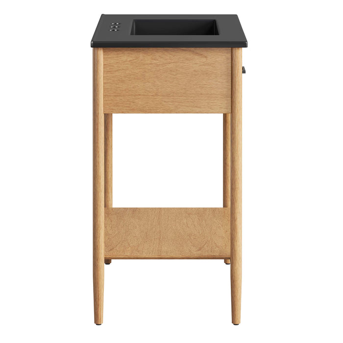 30-Inch Aries Vanity – Modern Cabinet with Hidden Storage with MDF Build