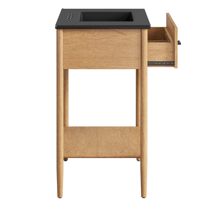30-Inch Aries Vanity – Modern Cabinet with Hidden Storage with MDF Build