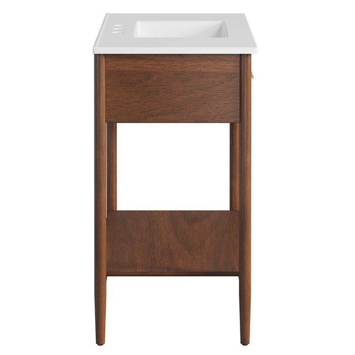 36-Inch Barnes Laminate Vanity – Minimalist Design, Sink Compatible