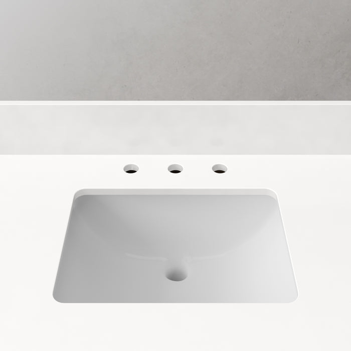 48 Inch Single Sink Tate Vanity Mango Wood Freestanding Whitebrook Quartz Countertop with Faucet